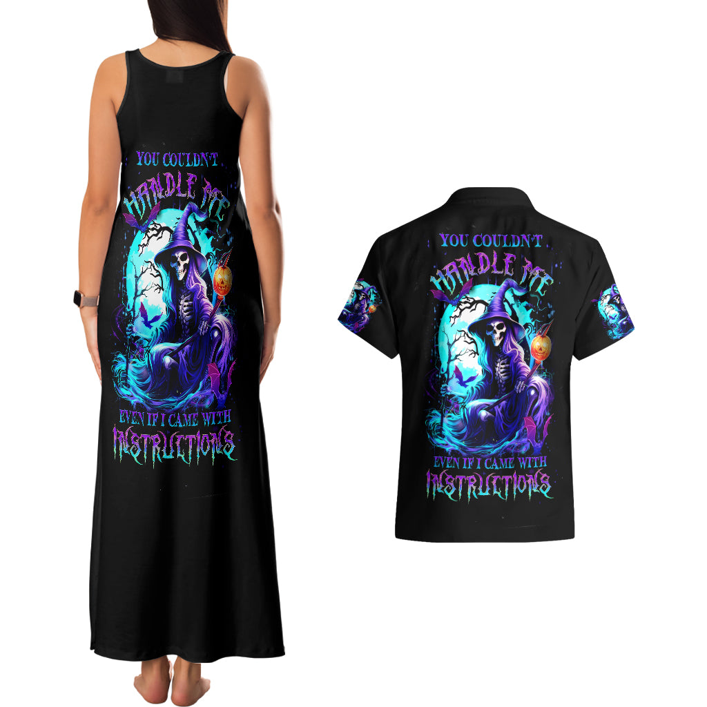 witch-skull-couples-matching-tank-maxi-dress-and-hawaiian-shirt-you-couldnt-handle-me-even-with-intrustions