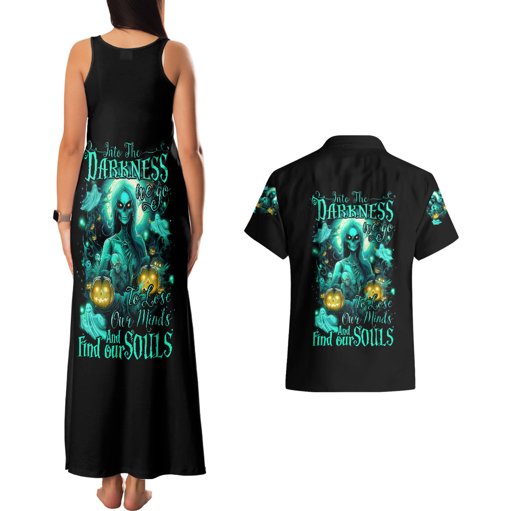 witch-skull-couples-matching-tank-maxi-dress-and-hawaiian-shirt-into-darkness-to-lose-our-mind-and-find-our-souls