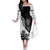 skull-off-the-shoulder-long-sleeve-dress-riding-motocycle