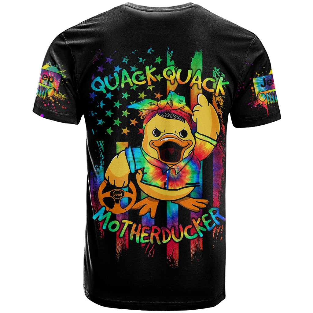 Duck Jeep T Shirt Quack Quack Motherducker