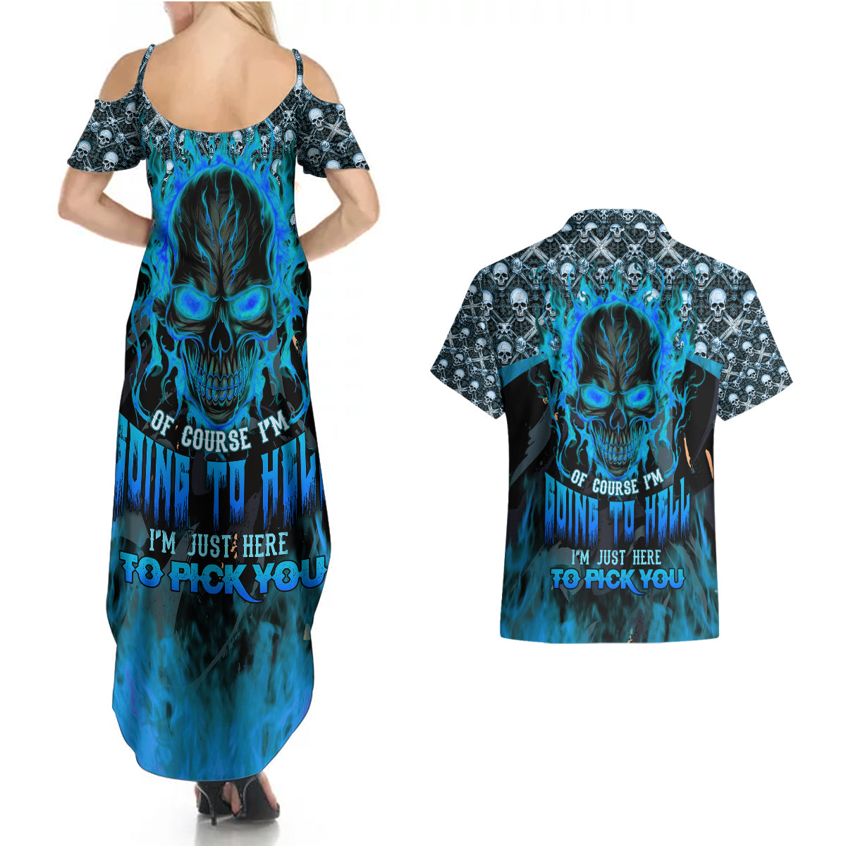 fire-skull-couples-matching-summer-maxi-dress-and-hawaiian-shirt-of-course-im-going-to-hell-im-just-here-to-pick-you-up