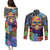 skull-pattern-couples-matching-puletasi-dress-and-long-sleeve-button-shirts-colorful-skull-pattern-mix