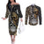 skull-pattern-couples-matching-off-the-shoulder-long-sleeve-dress-and-long-sleeve-button-shirts-love-and-death