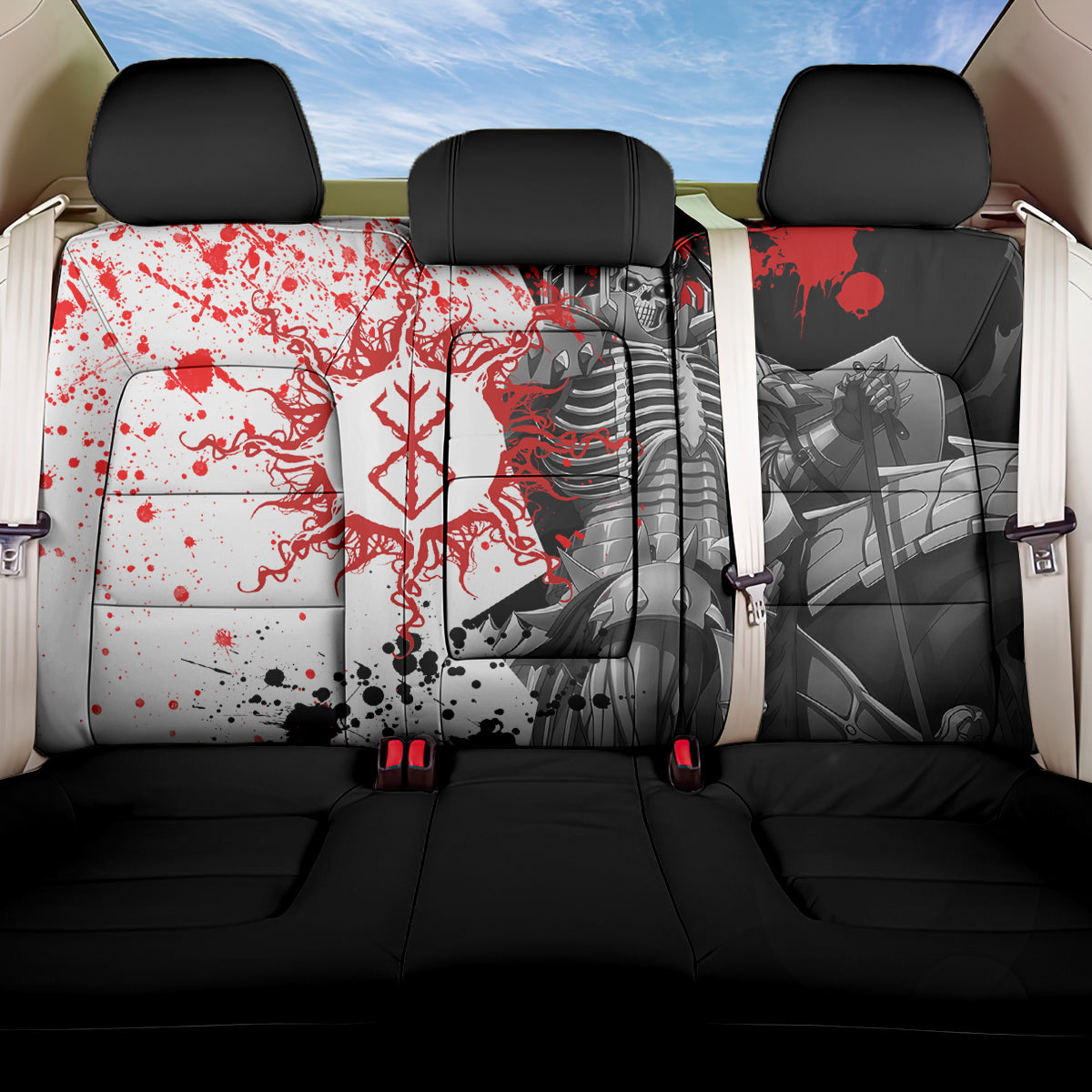 The Skull Knight Berserk Back Car Seat Cover Anime Japan Style
