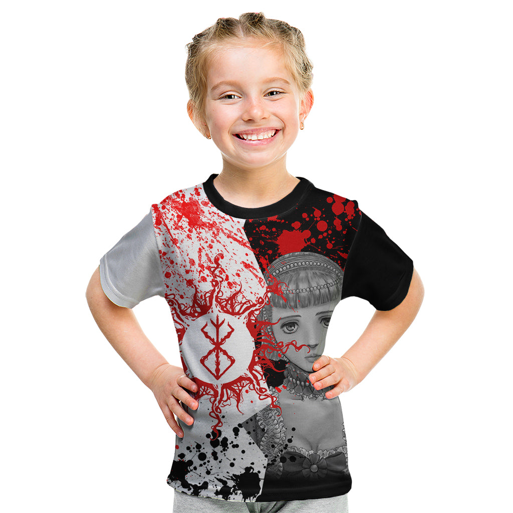 Farnese de Vandimion Berserk Kid T Shirt Grunge Blood Style