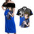 Meguru Bachira Blue Lock Couples Matching Off Shoulder Maxi Dress and Hawaiian Shirt Anime Style