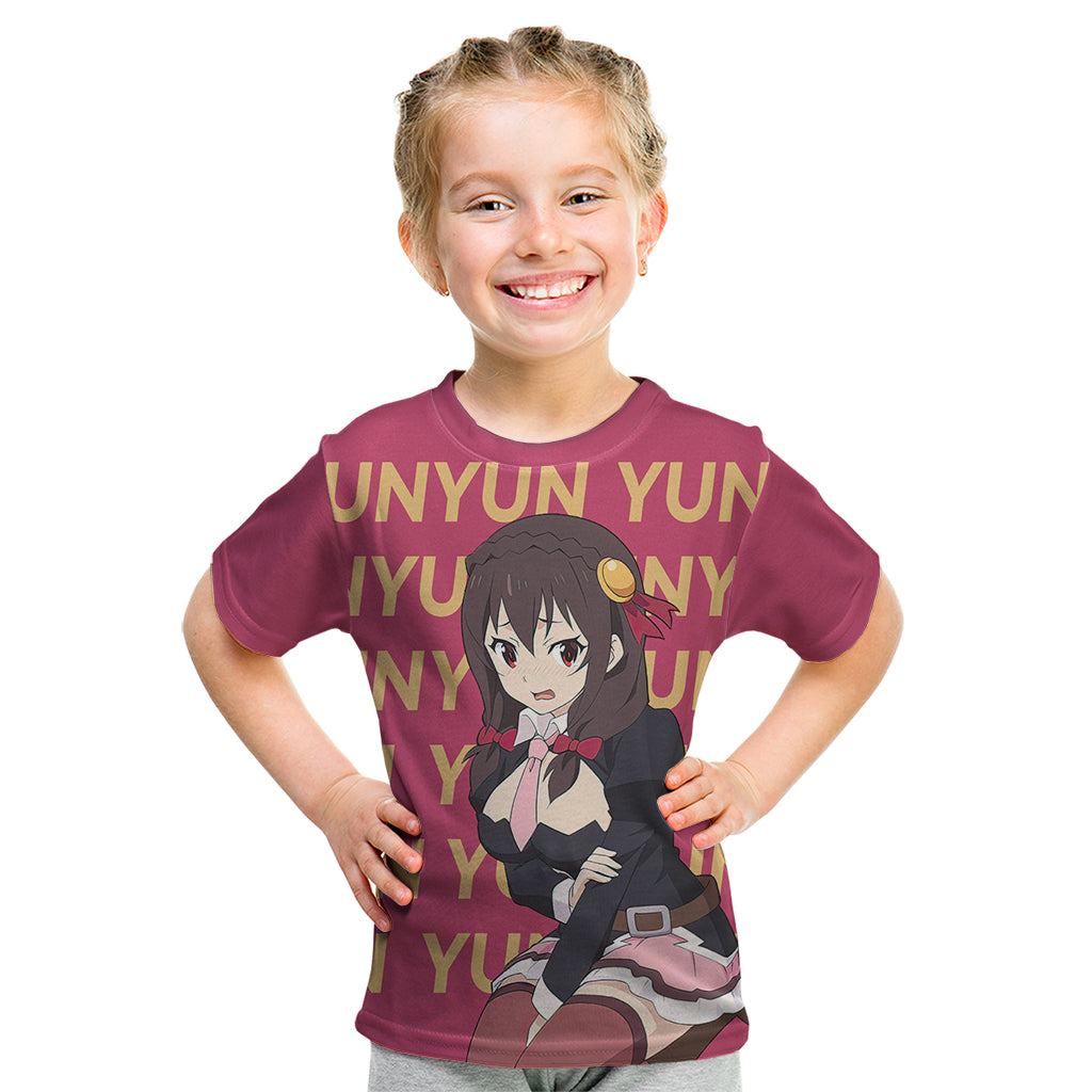 Yunyun KonoSuba Kid T Shirt Anime Style