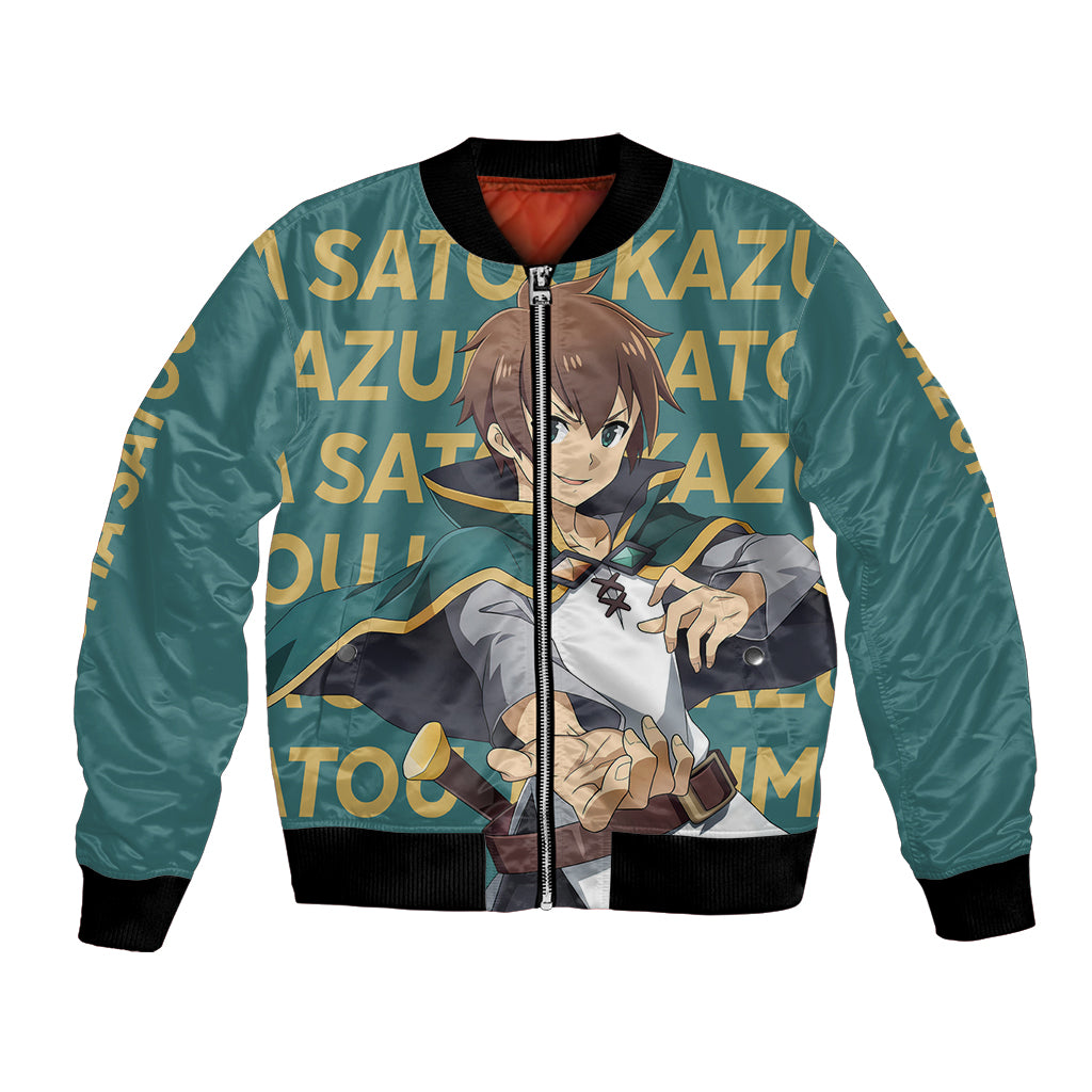 Kazuma Satou KonoSuba Bomber Jacket Anime Style