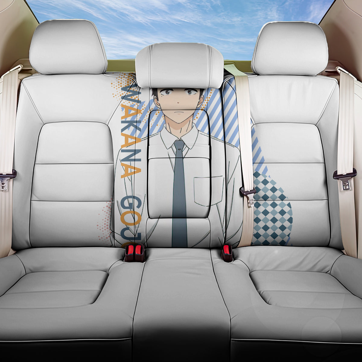Wakana Gojo My Dress Up Darling Back Car Seat Cover Anime Style