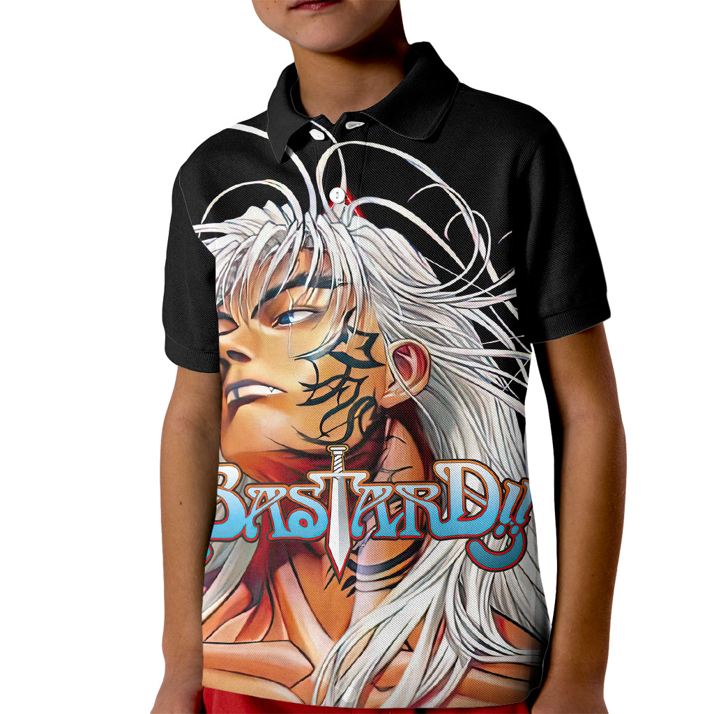 Dark Schneider Basrard Kid Polo Shirt Anime Style