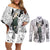 Loid Forger Spy X Family Couples Matching Off Shoulder Short Dress and Long Sleeve Button Shirt Manga Mix Anime Style