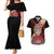 Farnese de Vandimion Berserk Couples Matching Mermaid Dress and Hawaiian Shirt Black Blood Style