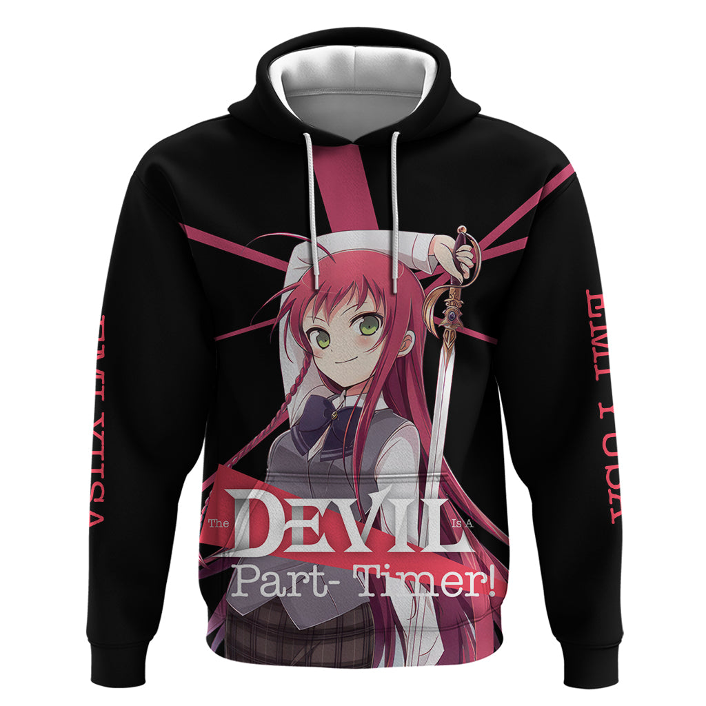 Emi Yusa The Devil Part Timer Hoodie Anime Style