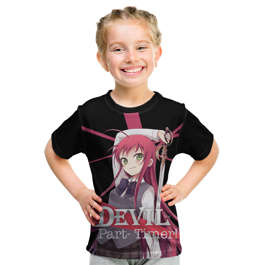 Emi Yusa The Devil Part Timer Kid T Shirt Anime Style