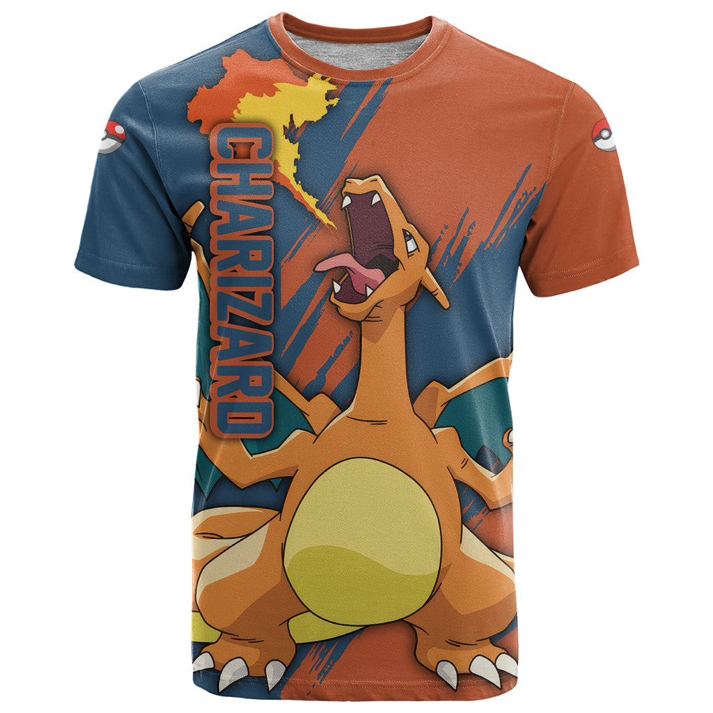 Charizard Pokemon Anime T Shirt