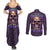 skull-couples-matching-summer-maxi-dress-and-long-sleeve-button-shirts-hello-darkness-my-old-friend-horror-seamless-pattern-purple
