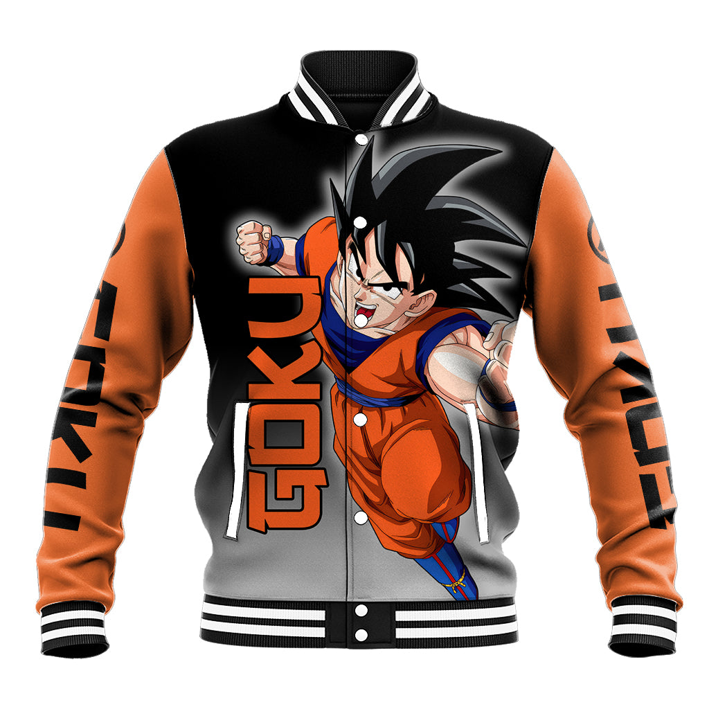 Z Goku Anime Dragon Ball Baseball Jacket